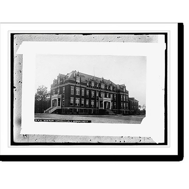 Historic Print, Marist Seminary, Catholic Univ., Brookland, D.[C