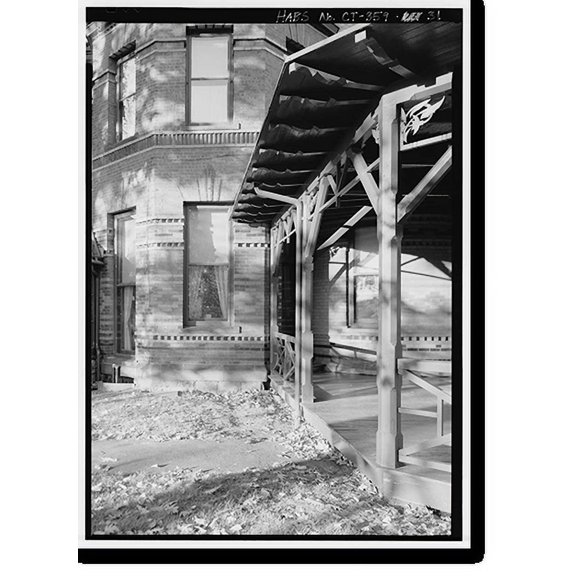 Historic Print, Mark Twain House, 351 Farmington Avenue (corrected from original add, Hartford, Hartford County, CT - 31, 16" x 20"