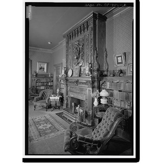 Historic Print, Mark Twain House, 351 Farmington Avenue (corrected from original add, Hartford, Hartford County, CT - 66, 16" x 20"