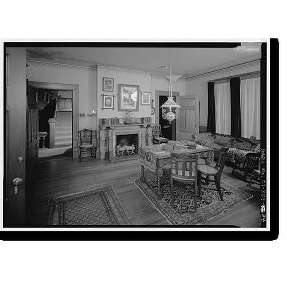 Historic Print, Mark Twain House, 351 Farmington Avenue (corrected from original add, Hartford, Hartford County, CT - 84, 18" x 24"