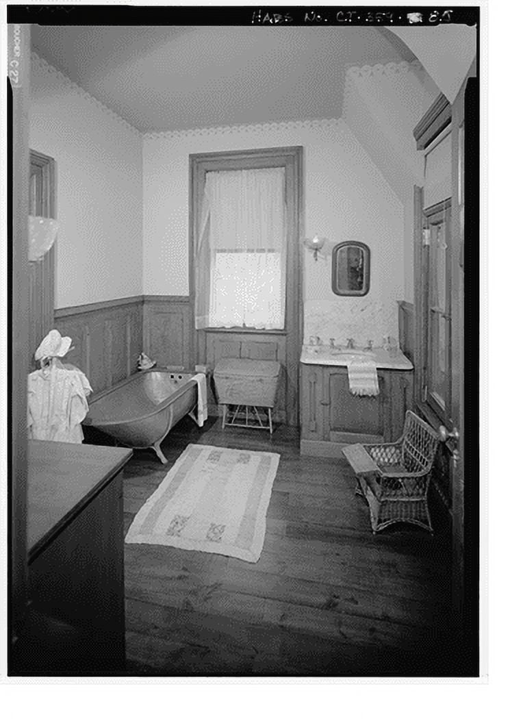 Historic Print, Mark Twain House, 351 Farmington Avenue (corrected from