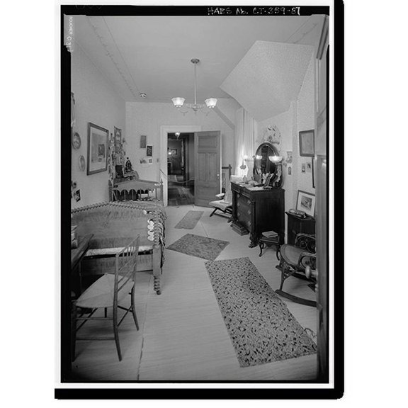 Historic Print, Mark Twain House, 351 Farmington Avenue (corrected from original add, Hartford, Hartford County, CT - 87, 18" x 24"