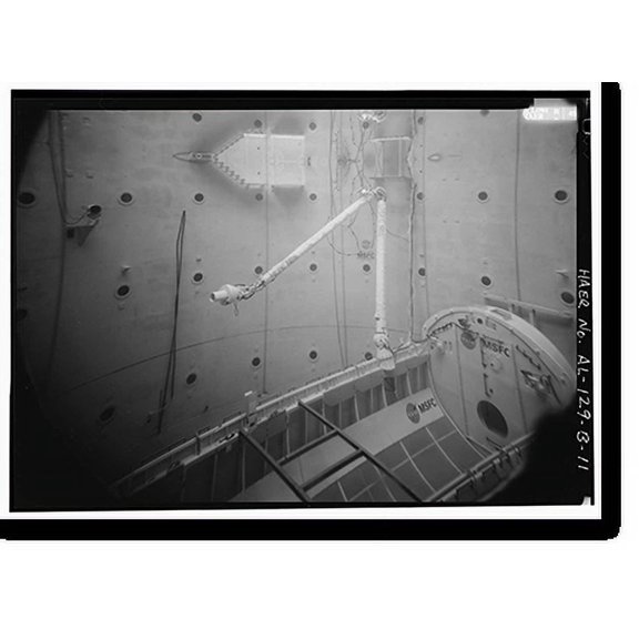 Historic Print, Marshall Space Flight Center, Neutral Buoyancy Simulator Facility, Rideout Road, Huntsville vicinity, Madison County, AL - 11, 18" x 24"