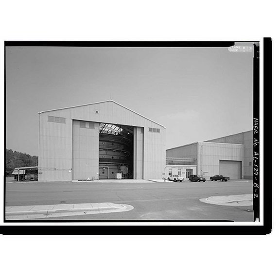 Historic Print, Marshall Space Flight Center, Neutral Buoyancy Simulator Facility, Rideout Road, Huntsville vicinity, Madison County, AL - 2, 16" x 20"