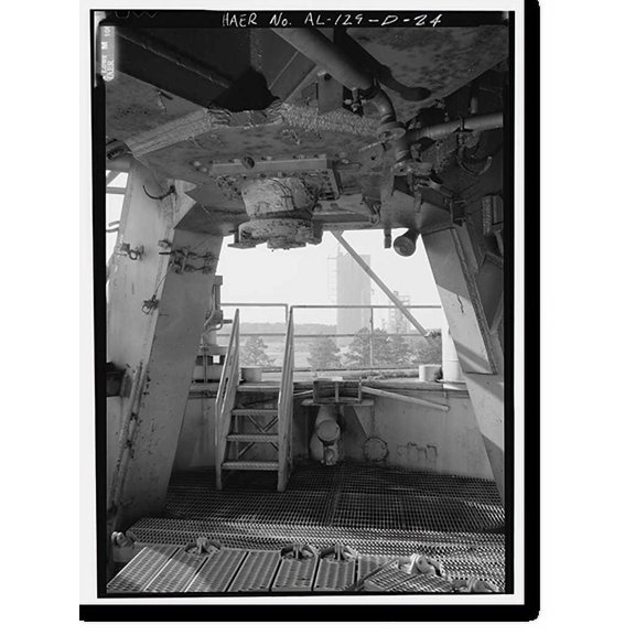 Historic Print, Marshall Space Flight Center, Saturn Propulsion & Structural Test Facility, East Test Area, Huntsville vicinity, Madison County, AL - 18, 18" x 24"