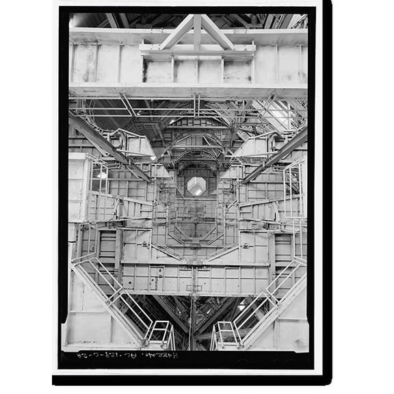 Historic Print, Marshall Space Flight Center, Saturn V Dynamic Test Facility, East Test Area, Huntsville vicinity, Madison County, AL - 19, 16" x 20"