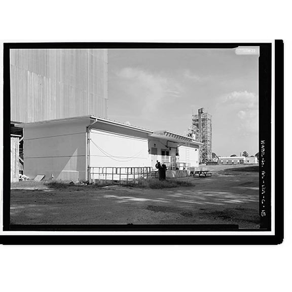 Historic Print, Marshall Space Flight Center, Saturn V Dynamic Test Facility, East Test Area, Huntsville vicinity, Madison County, AL - 8, 16" x 20"