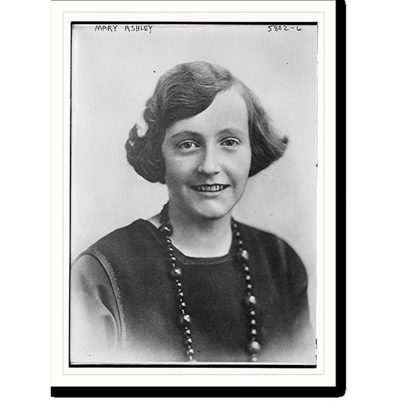 Historic Print, Mary Ashley, 16" x 20"