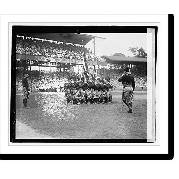 Historic Print, Masonic ball game, 1921 - 6, 16" x 20"