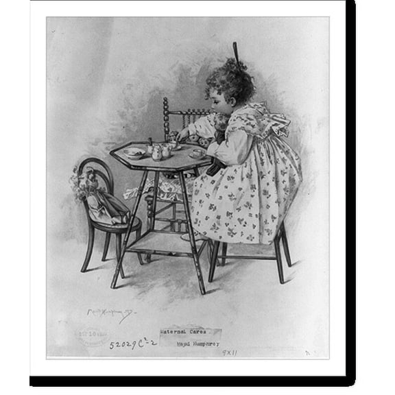 Historic Print, Maternal cares, 18" x 24"