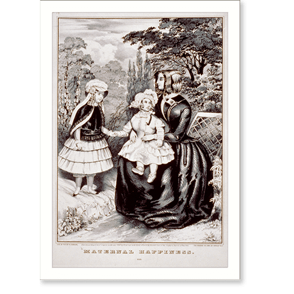 Historic Print, Maternal happiness, 16" x 20"