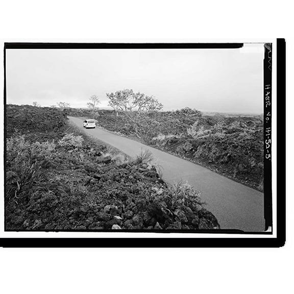 Historic Print, Mauna Loa Road, Volcano, Hawaii County, HI - 5, 16" x 20"
