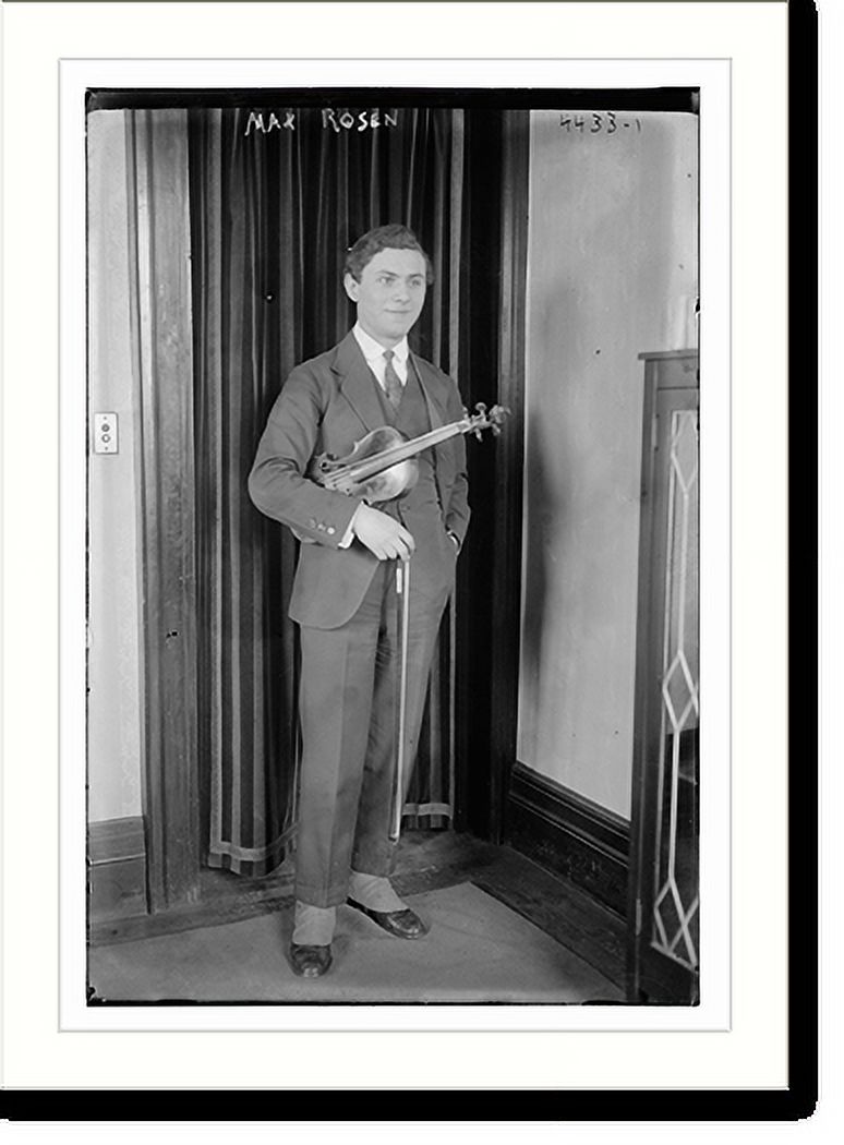 Historic Print, Max Rosen, 16" x 20"