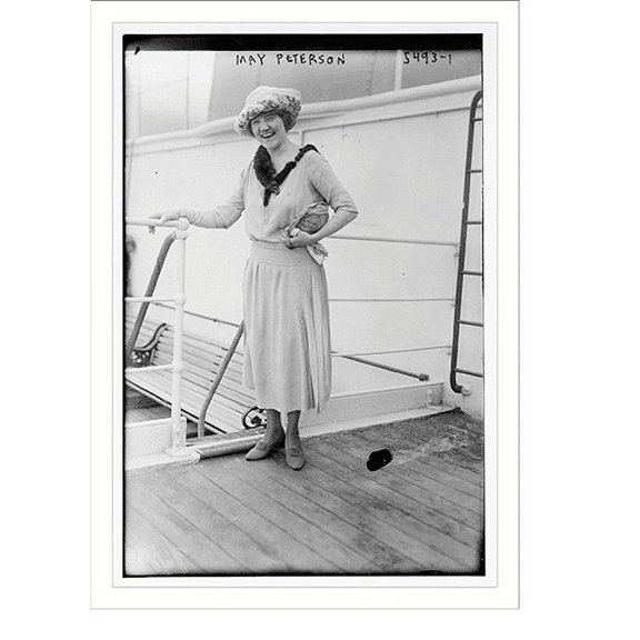 Historic Print, May Peterson - 6, 16" x 20"