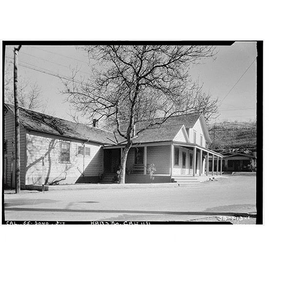 Historic Print, McCormick House, Sonora, Tuolumne County, CA, 16" x 20"