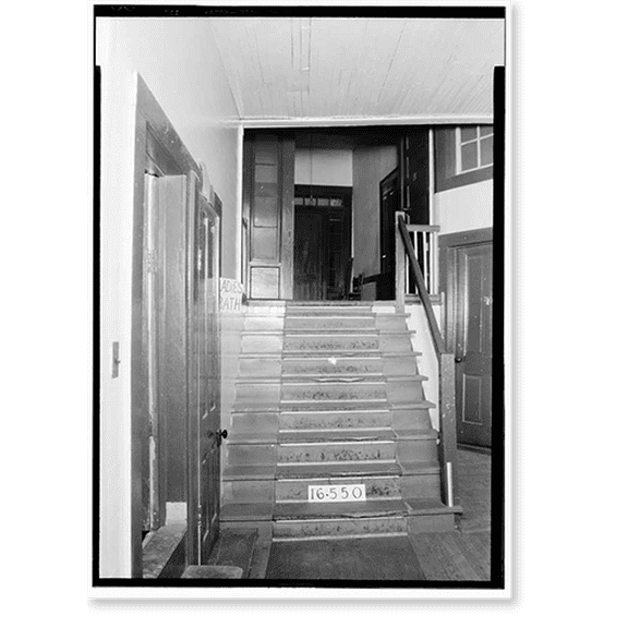 Historic Print, McElhaney House, 135 North College Street, Auburn, Lee County, AL - 13, 16" x 20"
