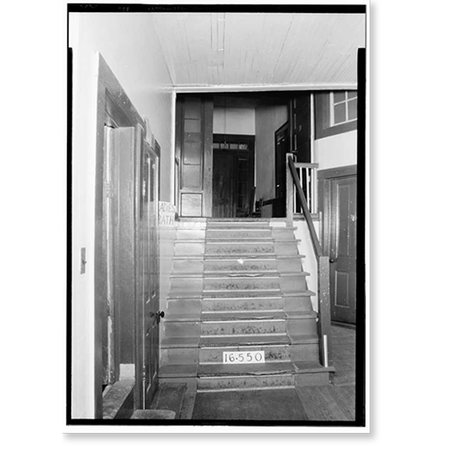 Historic Print, McElhaney House, 135 North College Street, Auburn, Lee