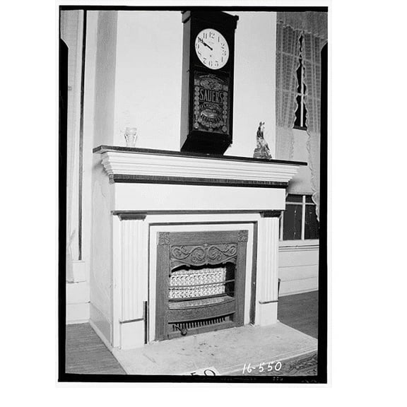 Historic Print, McElhaney House, 135 North College Street, Auburn, Lee County, AL - 8, 18" x 24"