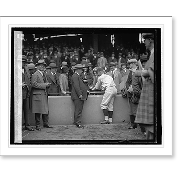 Historic Print, McGraw & Sam Rice, 16" x 20"