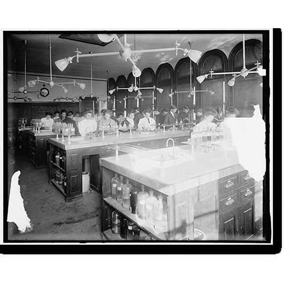 Historic Print, McKINLEY SCHOOL. LAB, 16" x 20"