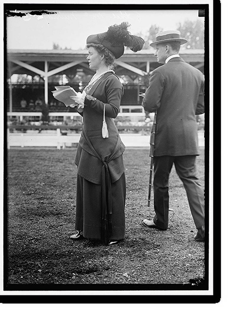 Historic Print, McMURRY, MISS ETHEL. HORSE SHOW, 16" x 20"