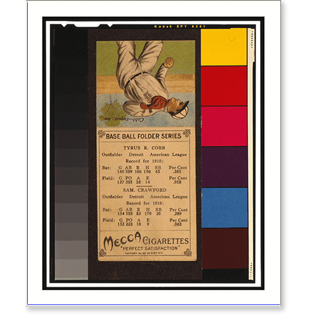 Historic Print, Mecca Double Folders (T201) 6, 16" x 20"