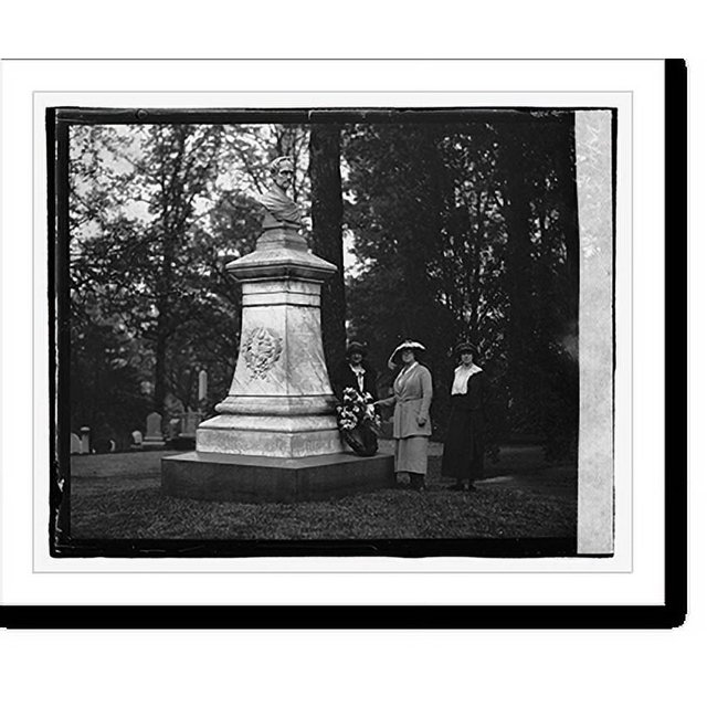 Historic Print, Memorial to John Howard Payne, author of Home Sweet