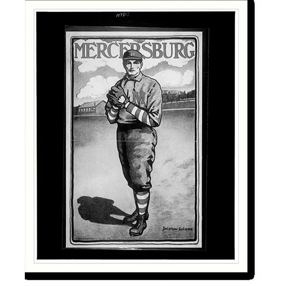 Historic Print, Mercersburg. Bristow Adams., 16" x 20"