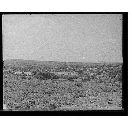Historic Print, [Meredith village, Lake Winnipesaukee, N.H.], 18" x 24"