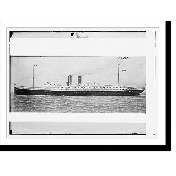 Historic Print, Merida (ship), 18" x 24"