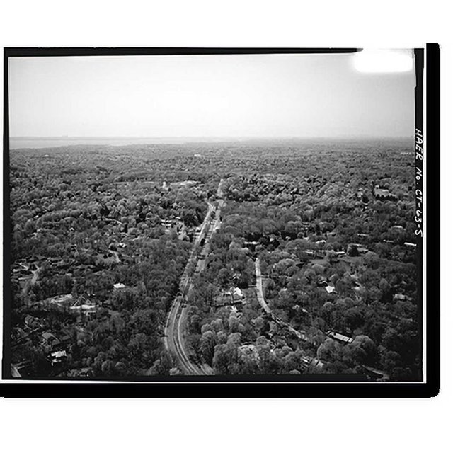 Historic Print, Merritt Parkway, Beginning in Greenwich & running 38
