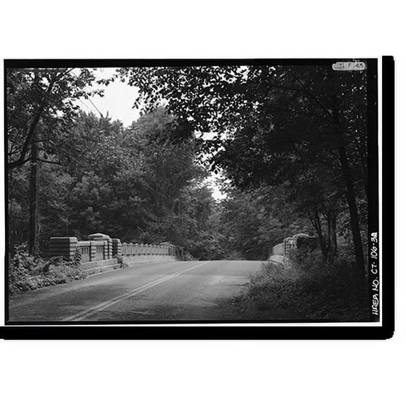 Historic Print, Merritt Parkway, Merwins Lane Bridge, Fairfield, Fairfield County, CT - 3, 18" x 24"