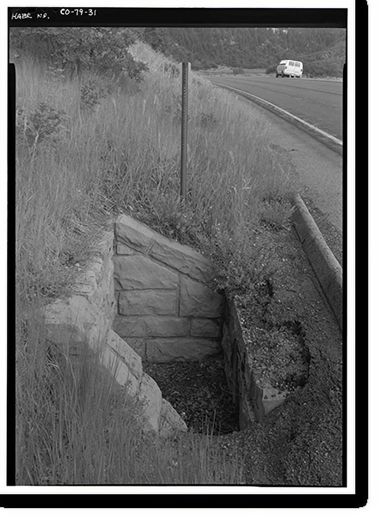 Historic Print, Mesa Verde National Park Main Entrance Road, Cortez