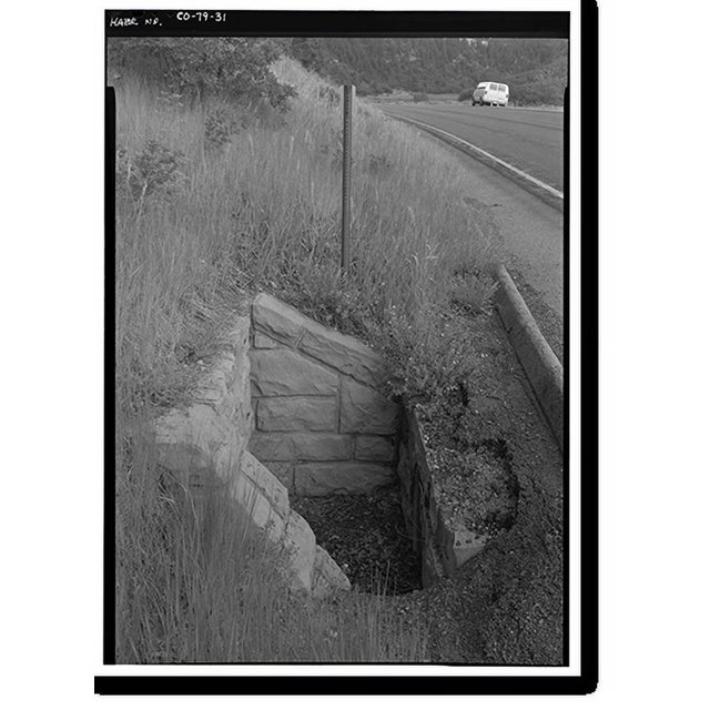 Historic Print, Mesa Verde National Park Main Entrance Road, Cortez