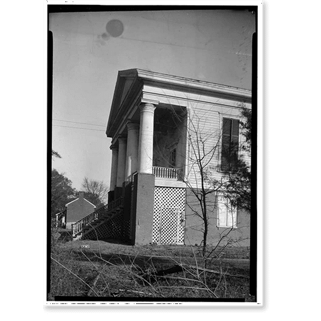 Historic Print, Methodist Church, State Highway 25, Dayton, Marengo