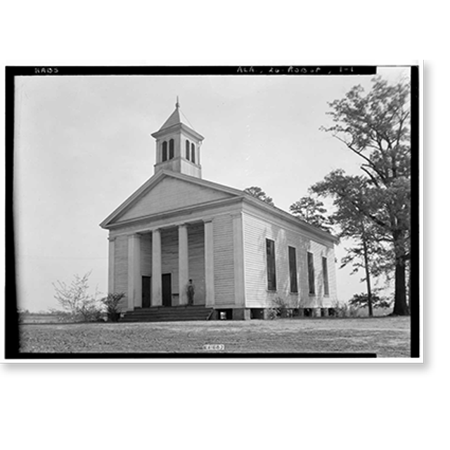 Historic Print, Methodist Church, State Route 143, Robinson Springs