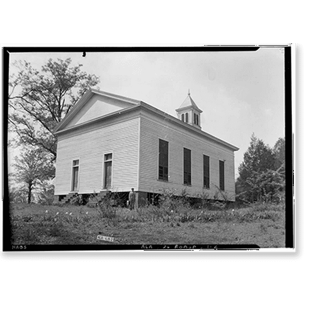 Historic Print, Methodist Church, State Route 143, Robinson Springs