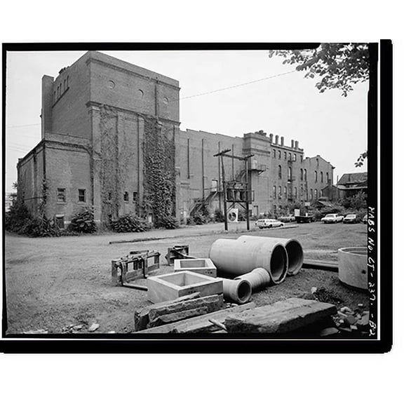 Historic Print, Metro South Historic District, Middlesex Theater, 109-111 College Street, Middletown, Middlesex County, CT - 2, 16" x 20"