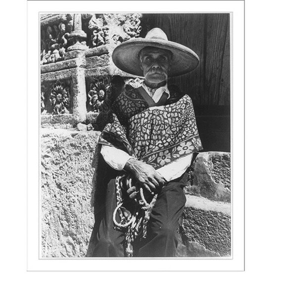 Historic Print, Mexico. A study in textures, 18" x 24"