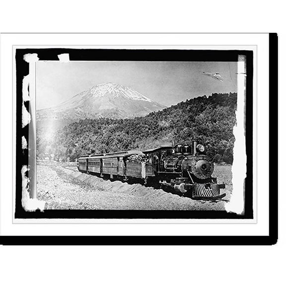 Historic Print, Mexico. Central Mexico RR, 18" x 24"