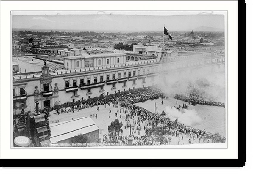 Historic Print, [Mexico Mexico City, 18841885; the 5th of May in the