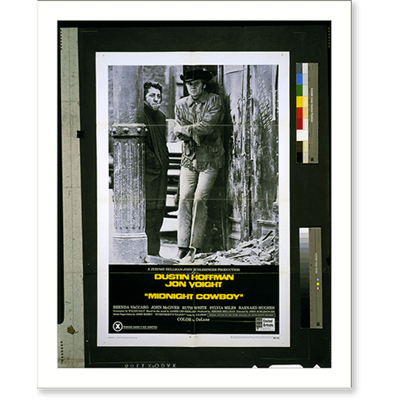 Historic Print, Midnight cowboy"", 16" x 20"