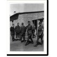 Historic Print, [Military officers and French prisonersofwar in a