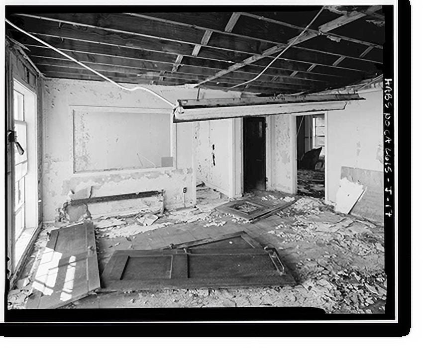 Historic Print, Mill Valley Air Force Station, Bachelor Airmen Quarters