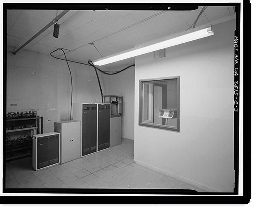 Historic Print, Mill Valley Air Force Station, Bowling Alley, East of