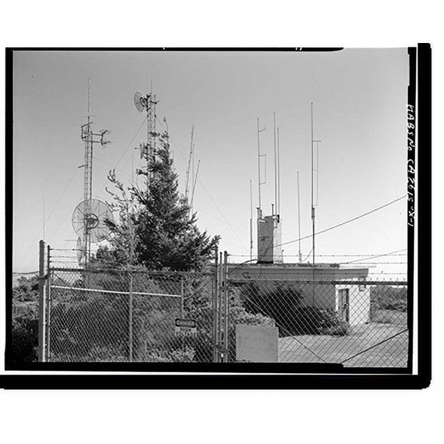 Historic Print, Mill Valley Air Force Station, Civil Engineering
