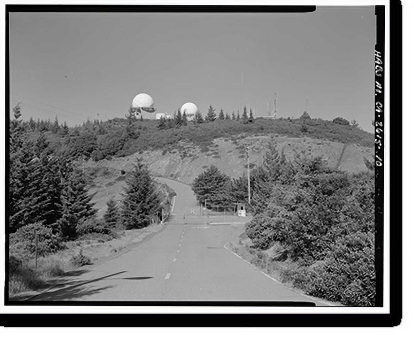 Historic Print, Mill Valley Air Force Station, East Ridge Crest