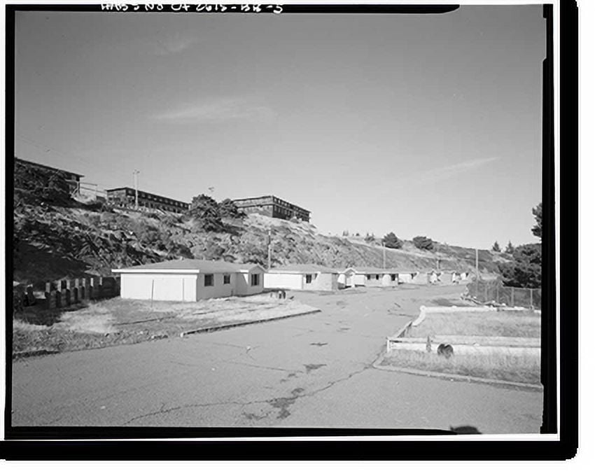 Historic Print, Mill Valley Air Force Station, Military Family Housing