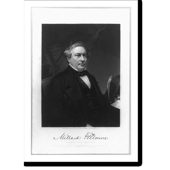 Historic Print, Millard Fillmore, 1800-1874 - 2, 18" x 24"