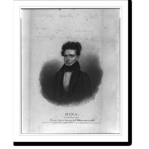 Historic Print, Mina, 18" x 24"